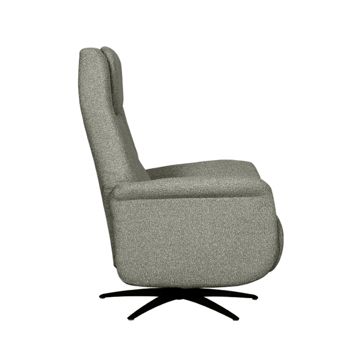 LABEL51 Fauteuil Stockholm - Truffel grijs - Boucle - One Size