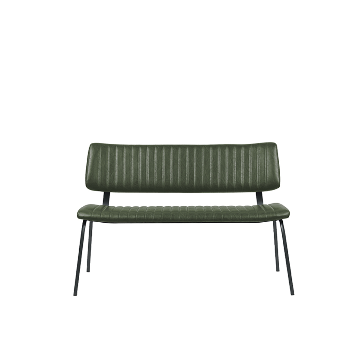 LABEL51 Eetkamerbank Gusto - Hunter - PU-Leder - 120 cm