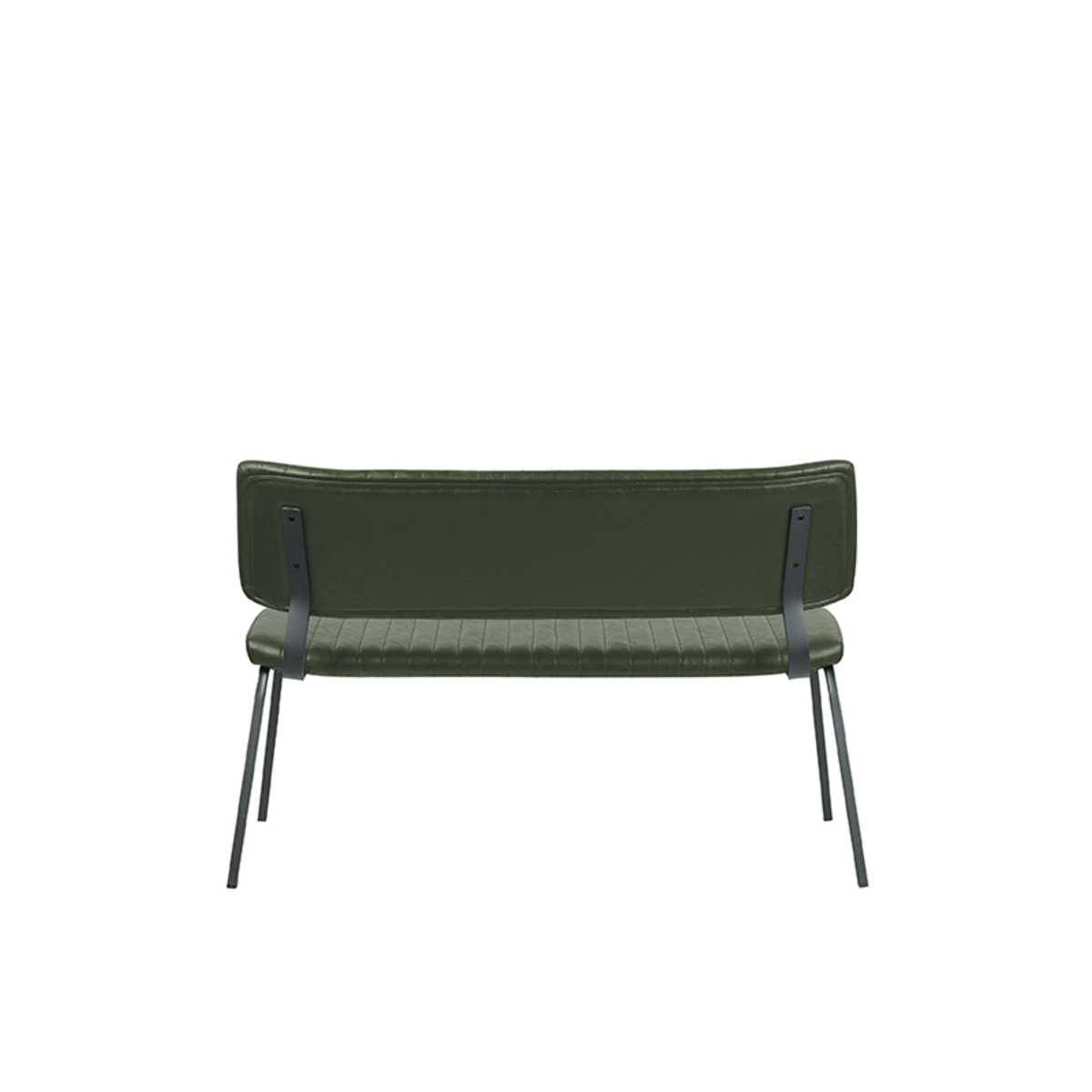 LABEL51 Eetkamerbank Gusto - Hunter - PU-Leder - 120 cm