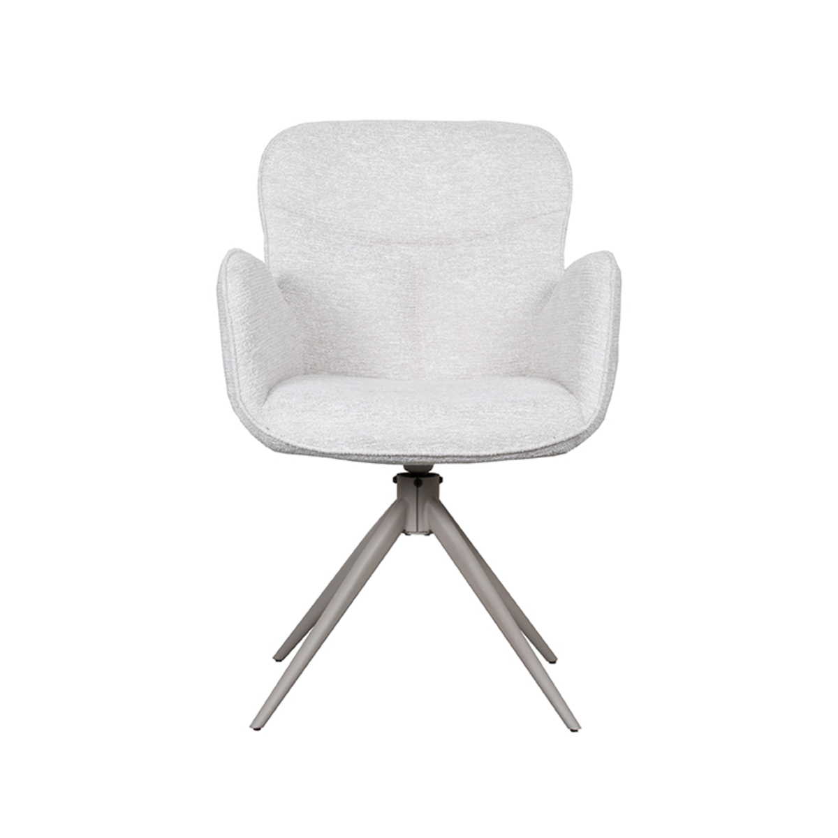 LABEL51 Eetkamerstoel Lasse - Naturel - Canyon - Taupe Frame