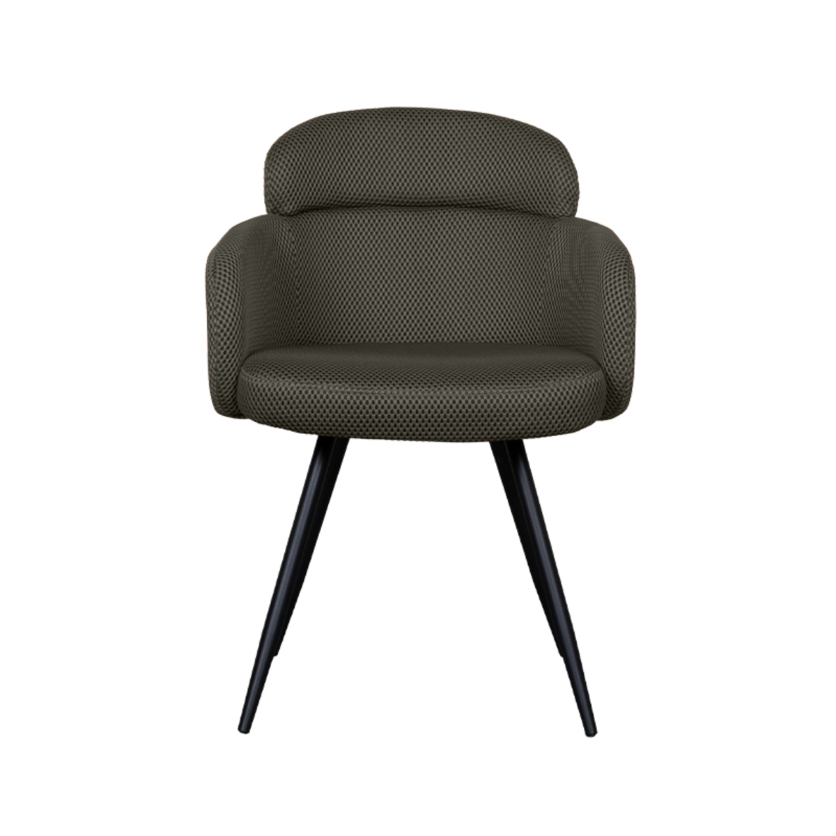 LABEL51 Eetkamerstoel Dinner - Hunter - Breathe - Black Frame