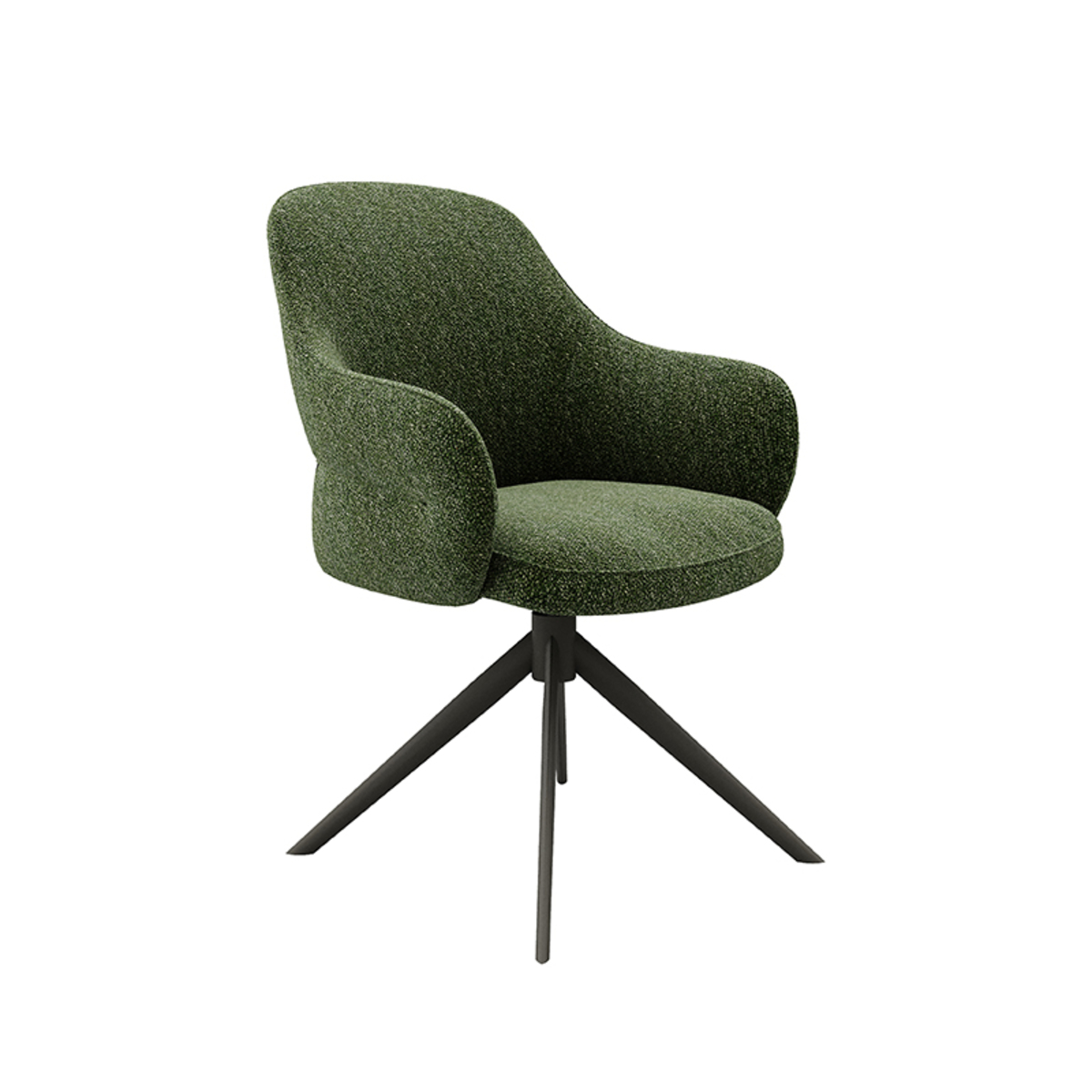LABEL51 Eetkamerstoel Bern - Forest - Boucle - Forest Frame