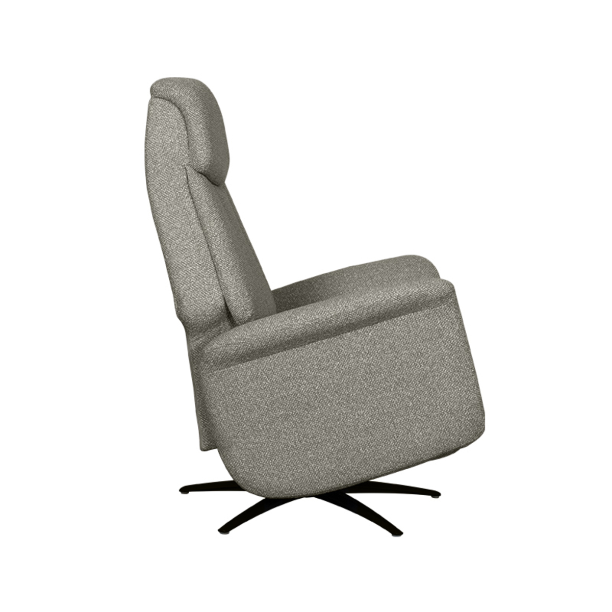 LABEL51 Fauteuil Oslo - Truffel grijs - Boucle - One Size