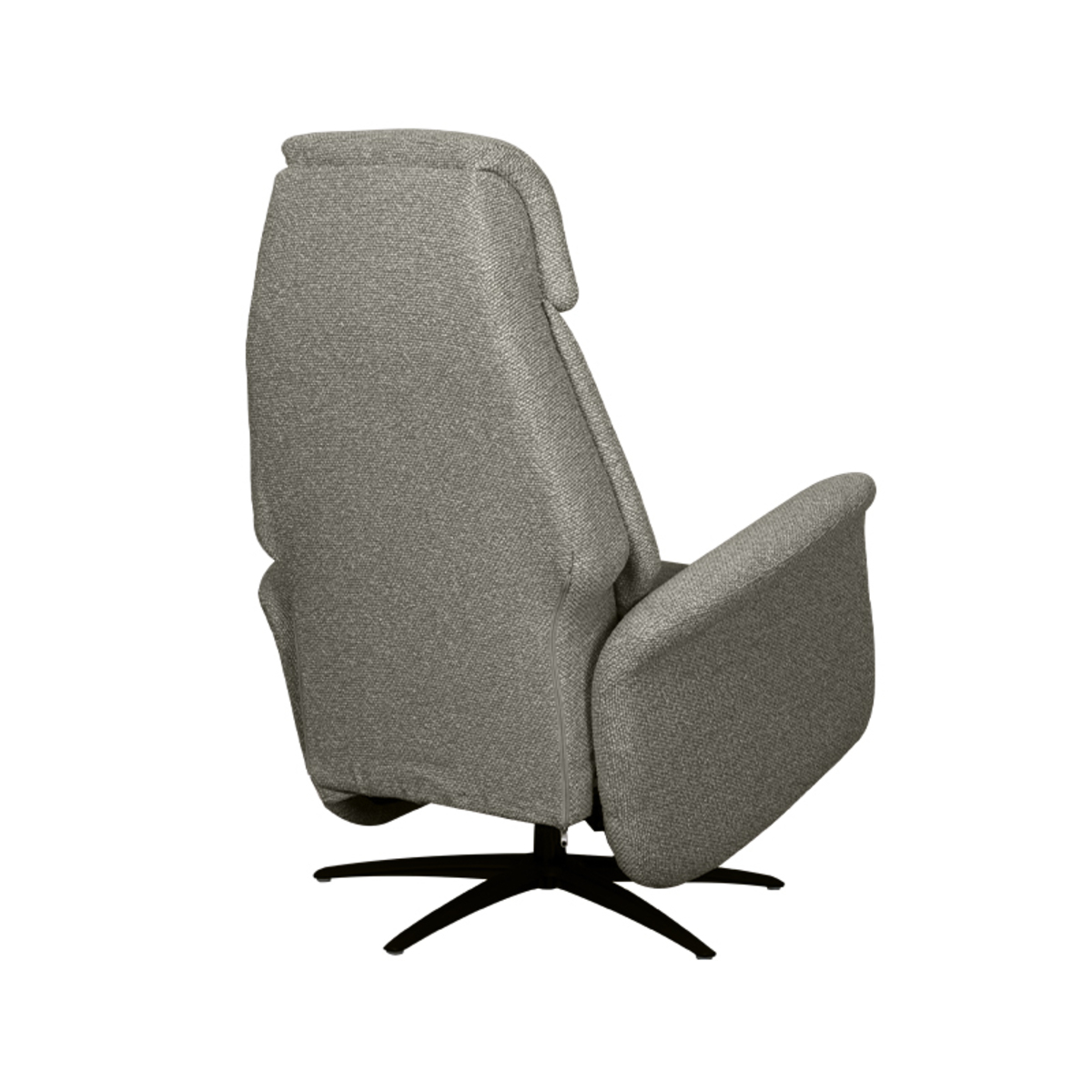 LABEL51 Fauteuil Oslo - Truffel grijs - Boucle - One Size