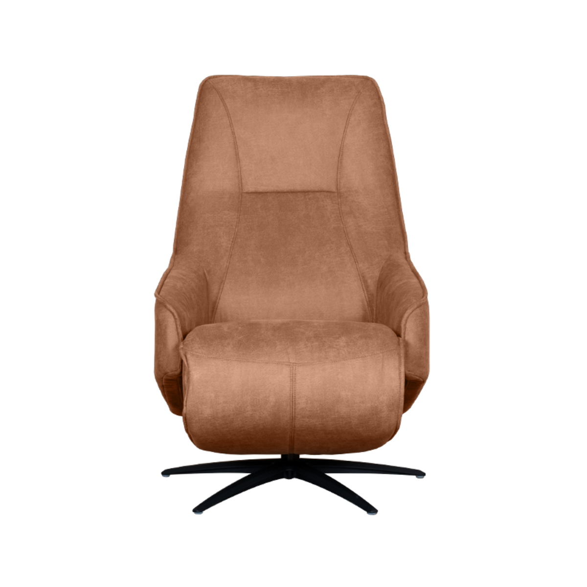 LABEL51 Fauteuil Odense - Cognac - Micro Suede - One Size