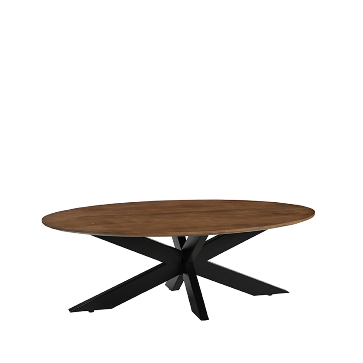 LABEL51 Salontafel James - Nature - Mangohout - 130 cm - Rond