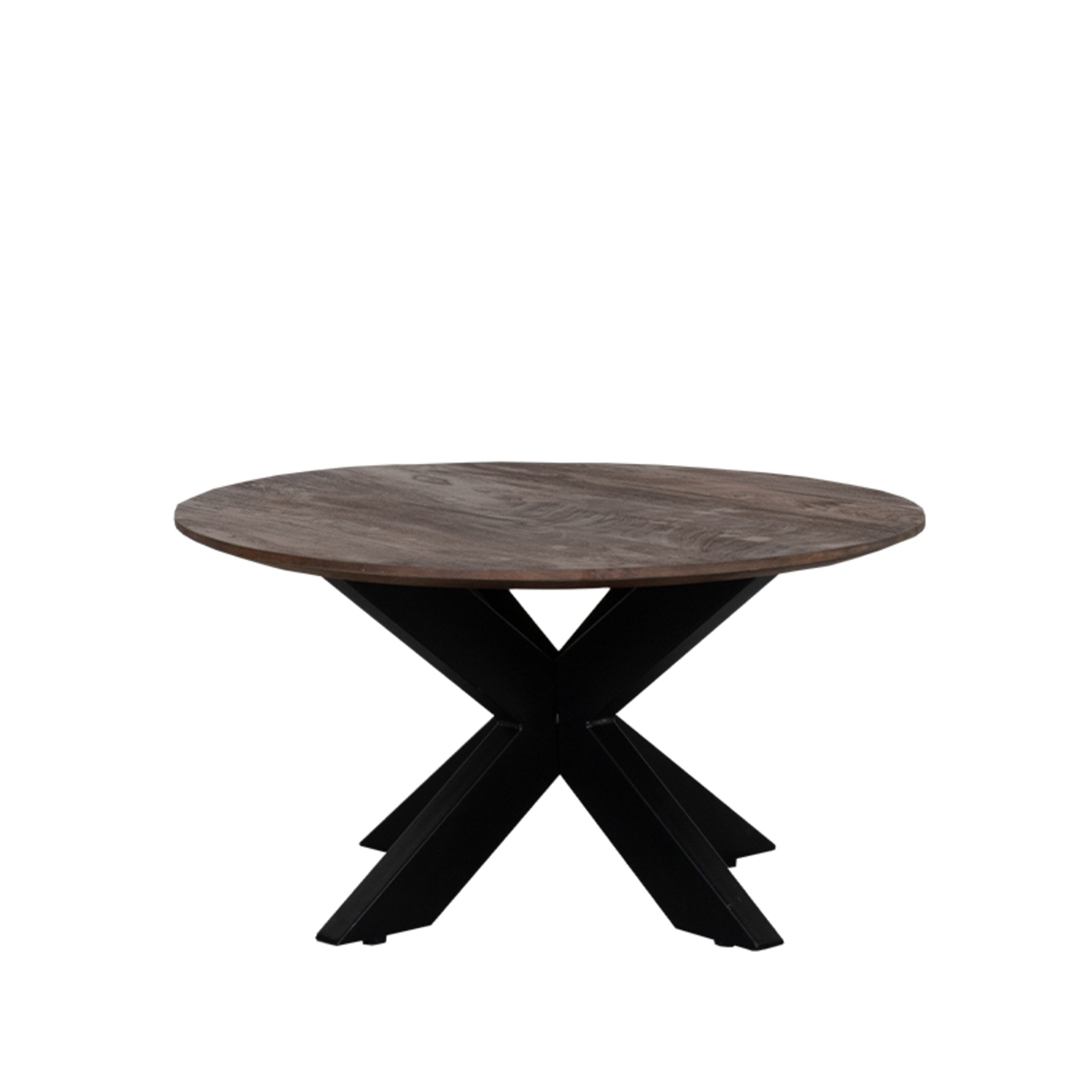 LABEL51 Salontafel Otis - Espresso - Mangohout - 80 cm - Rond