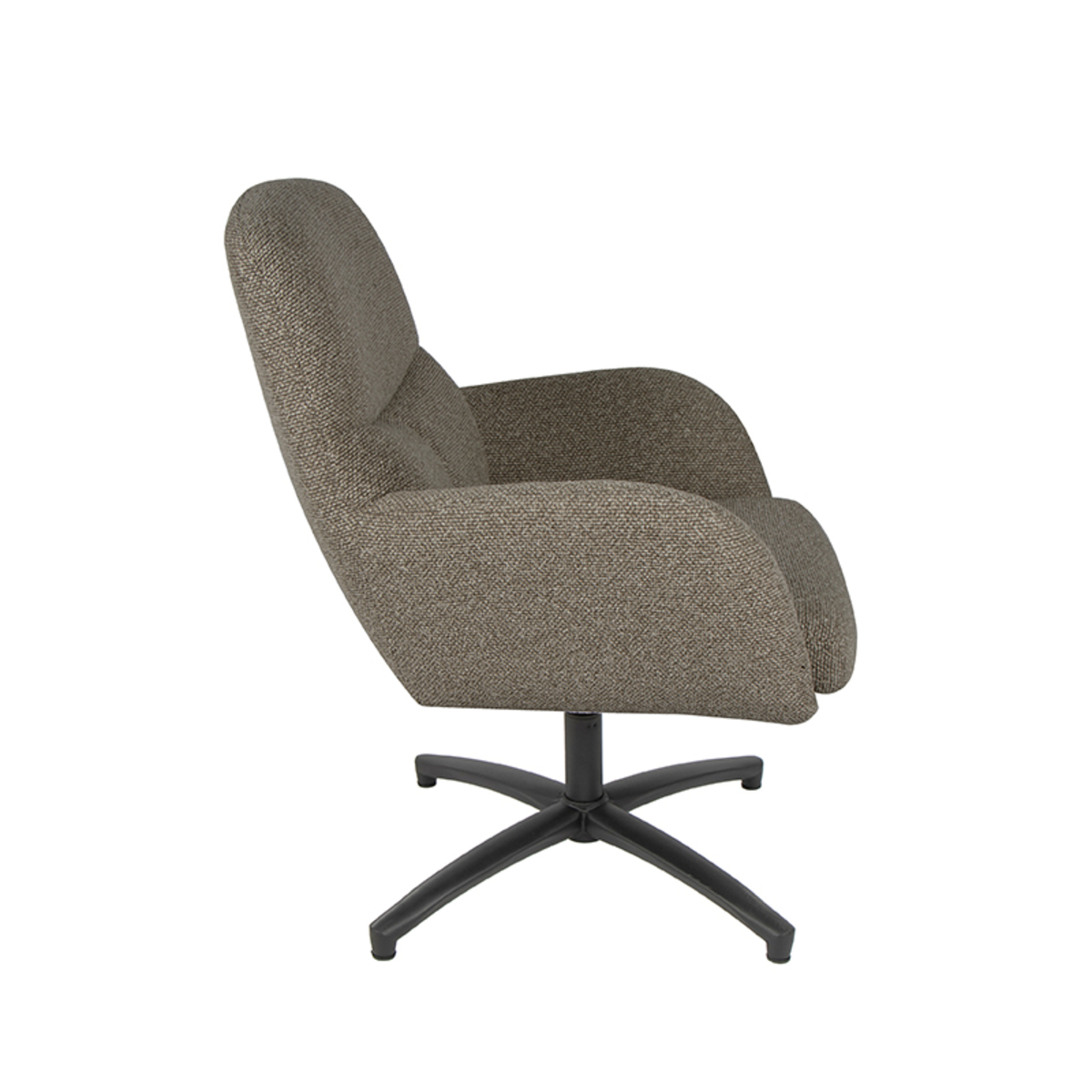 LABEL51 Fauteuil Chill Zone - Truffel grijs - Boucle - One Size