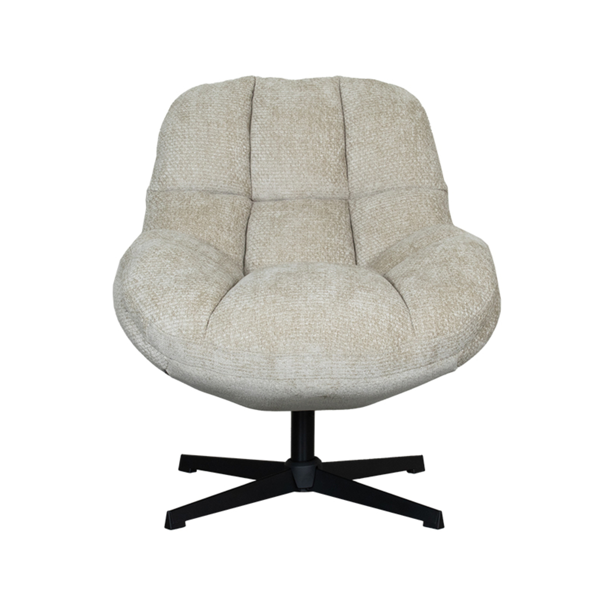 LABEL51 Fauteuil Huxley - Truffel grijs - Elite - One Size