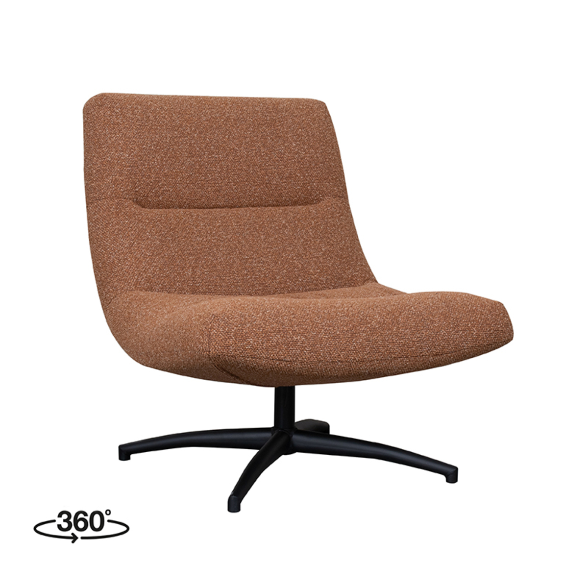 LABEL51 Fauteuil Calix - Coral - Boucle - One Size