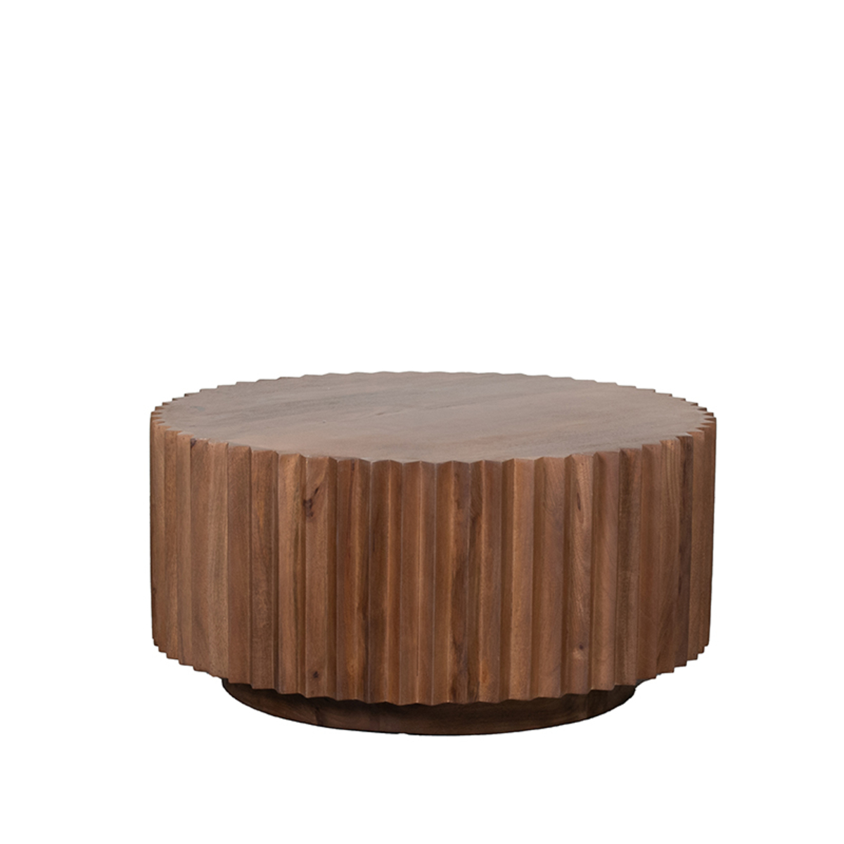 LABEL51 Salontafel Novan - Nature - Mangohout - 70 cm - Rond