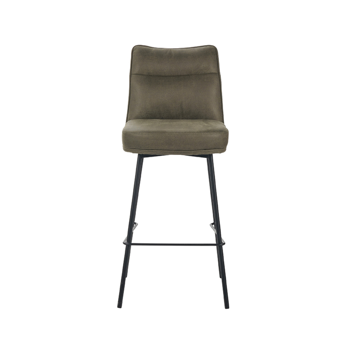 LABEL51 Eetkamerstoel Lennon - Moss - Micro Suede - Zithoogte 78