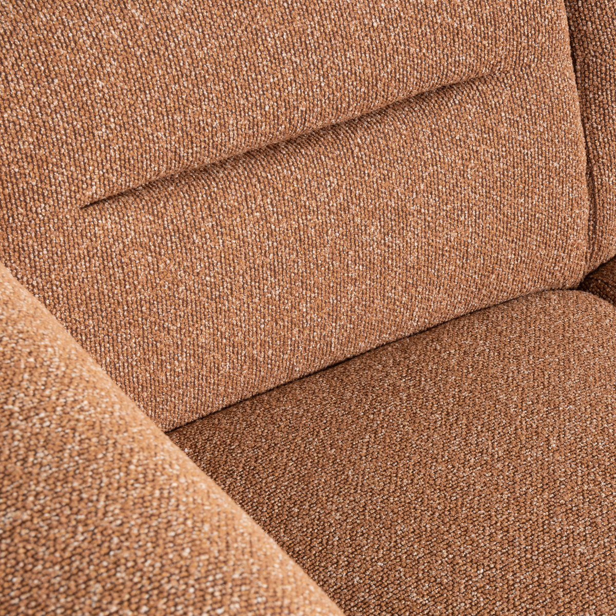 LABEL51 Hoekbank Bolzano - Coral - Boucle - Links