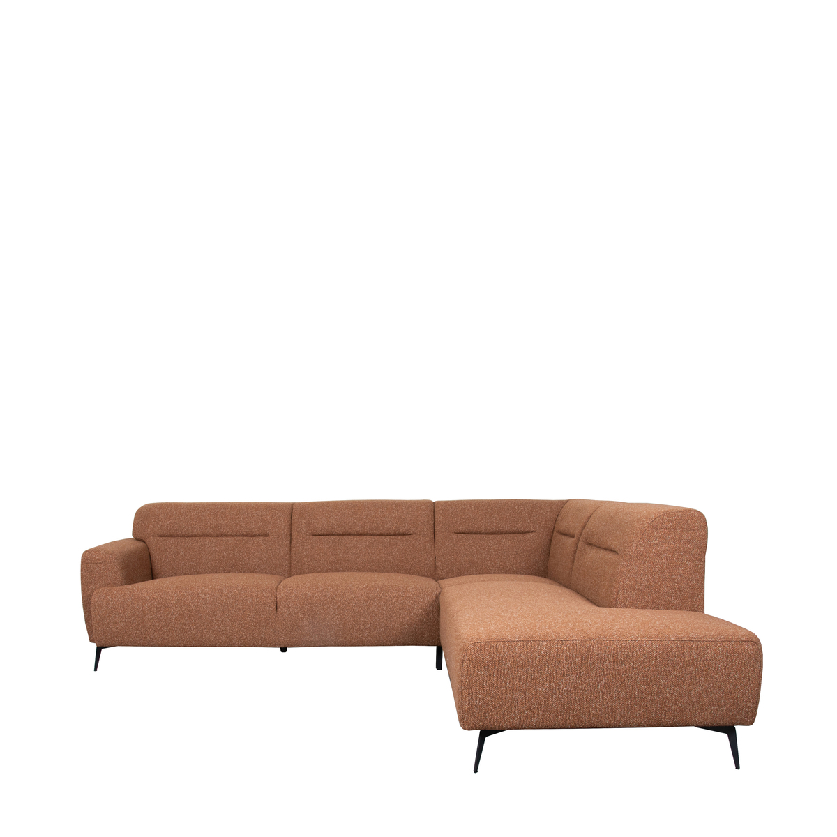 LABEL51 Hoekbank Bolzano - Coral - Boucle - Rechts