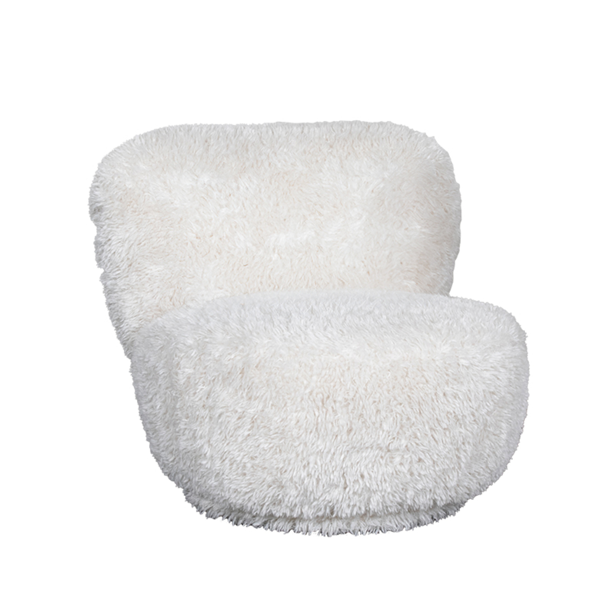 LABEL51 Fauteuil Doodle - Crème - Fluffy - One Size