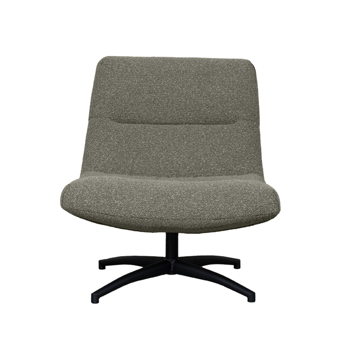 LABEL51 Fauteuil Calix - Truffel grijs - Boucle - One Size