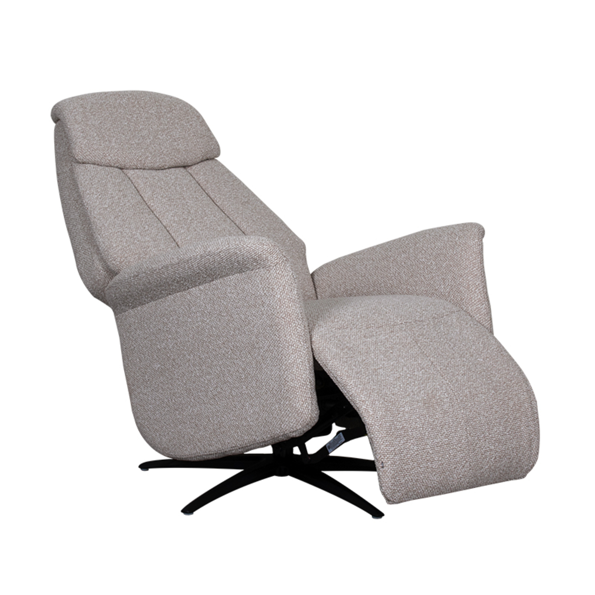 LABEL51 Fauteuil Oslo - Naturel - Boucle - One Size