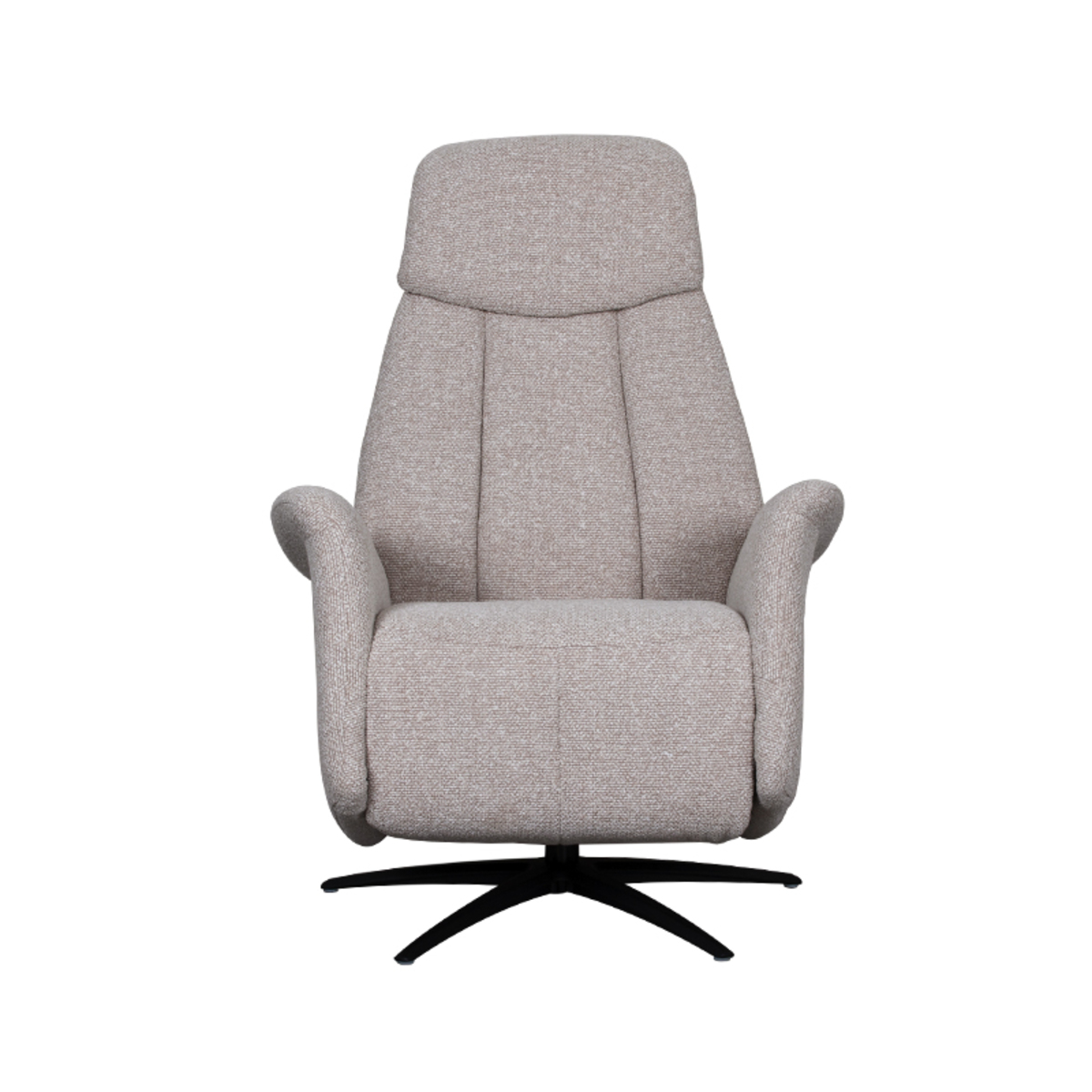 LABEL51 Fauteuil Oslo - Naturel - Boucle - One Size