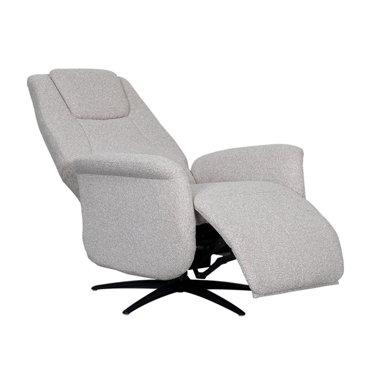LABEL51 Fauteuil Stockholm - Naturel - Boucle - One Size