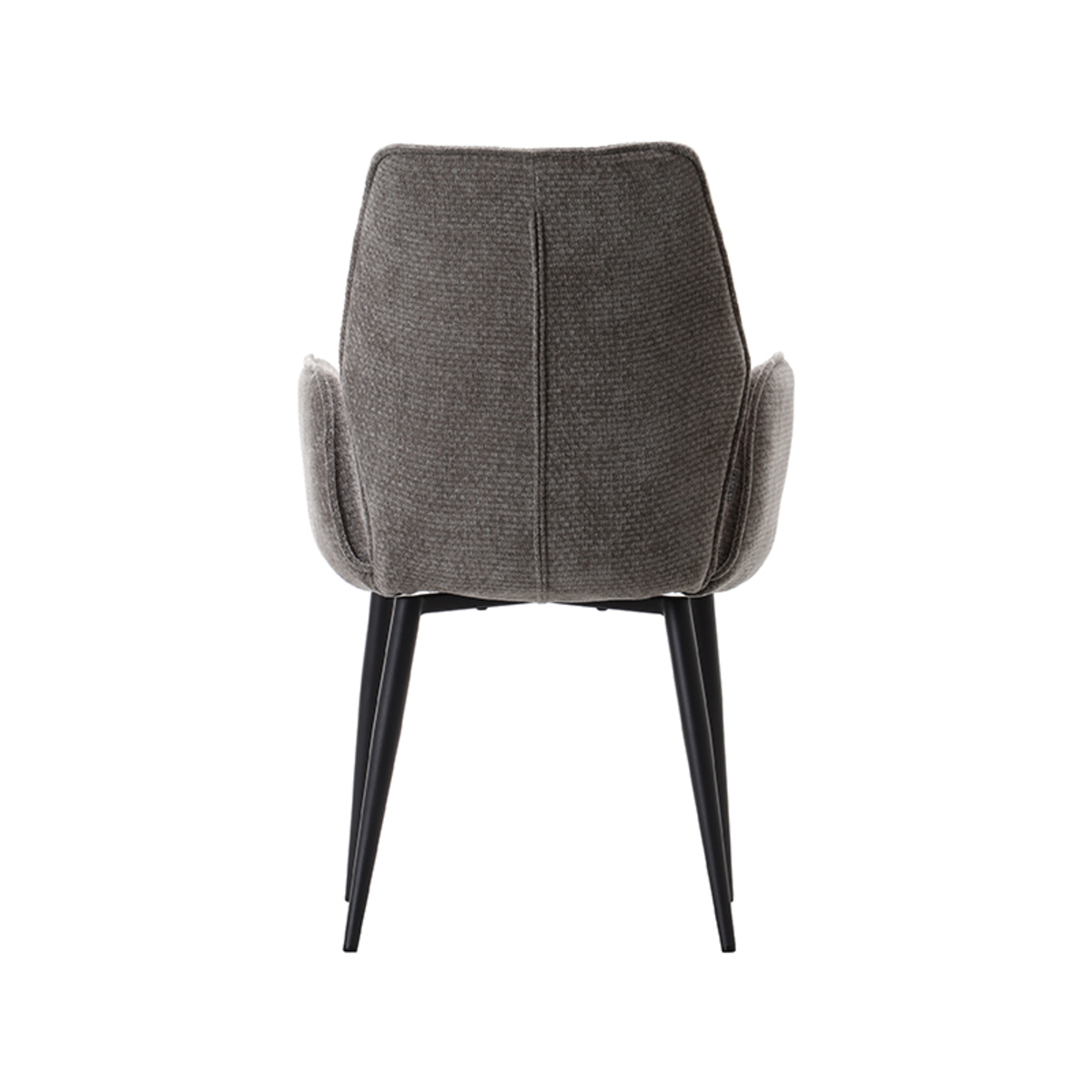 LABEL51 Eetkamerstoel Morris - Stone - Elite - Black Frame