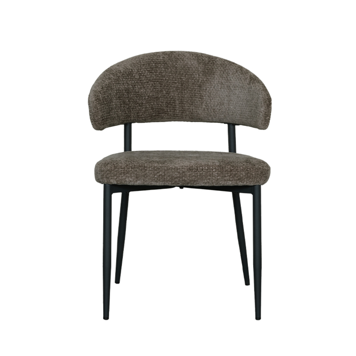 LABEL51 Eetkamerstoel Bliss - Hunter - Elite - Black Frame