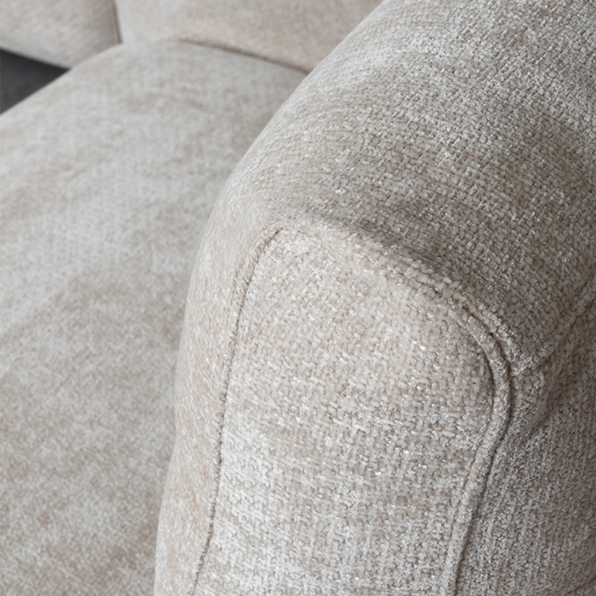 LABEL51 Hoekbank Milano - Naturel - Elite - Links