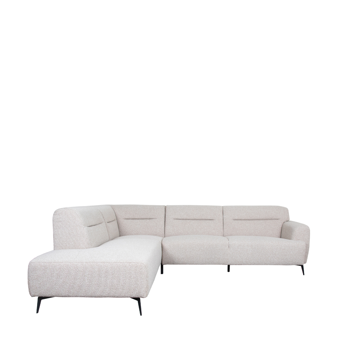 LABEL51 Hoekbank Bolzano - Naturel - Boucle - Links