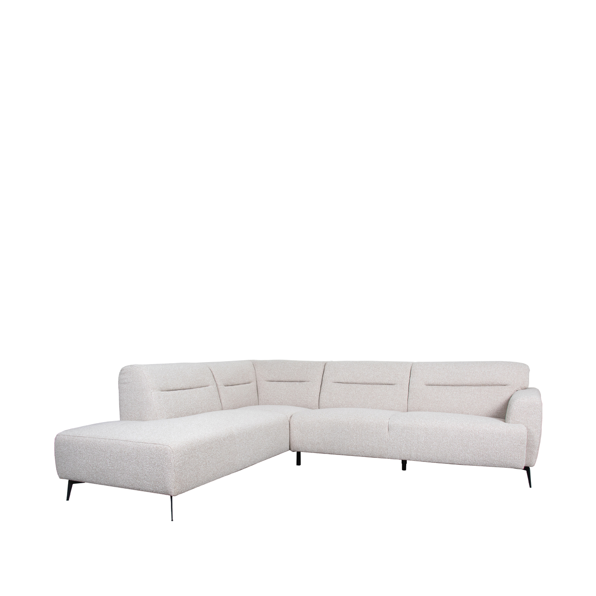 LABEL51 Hoekbank Bolzano - Naturel - Boucle - Links