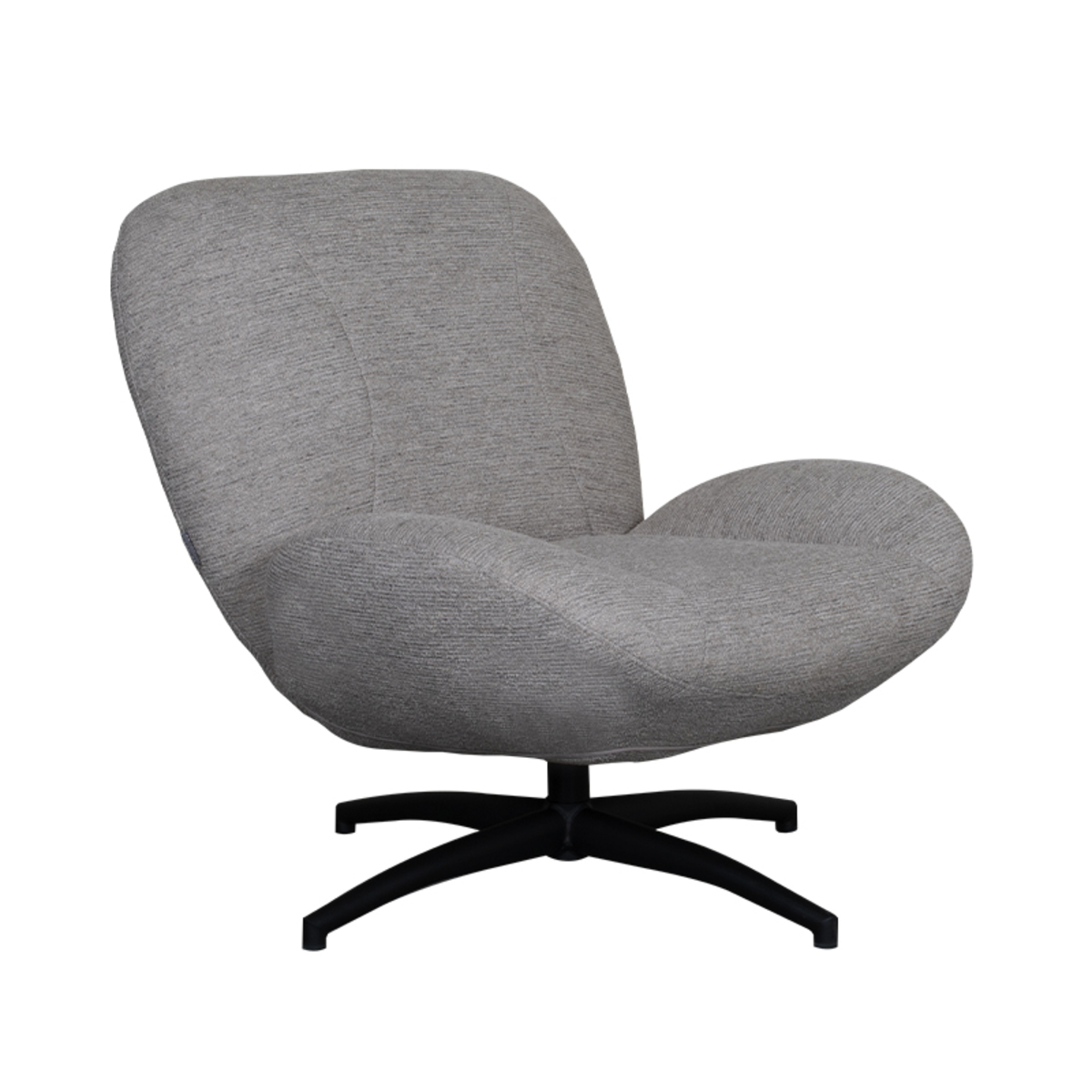 LABEL51 Fauteuil Clayton - Grijs - Canyon - One Size