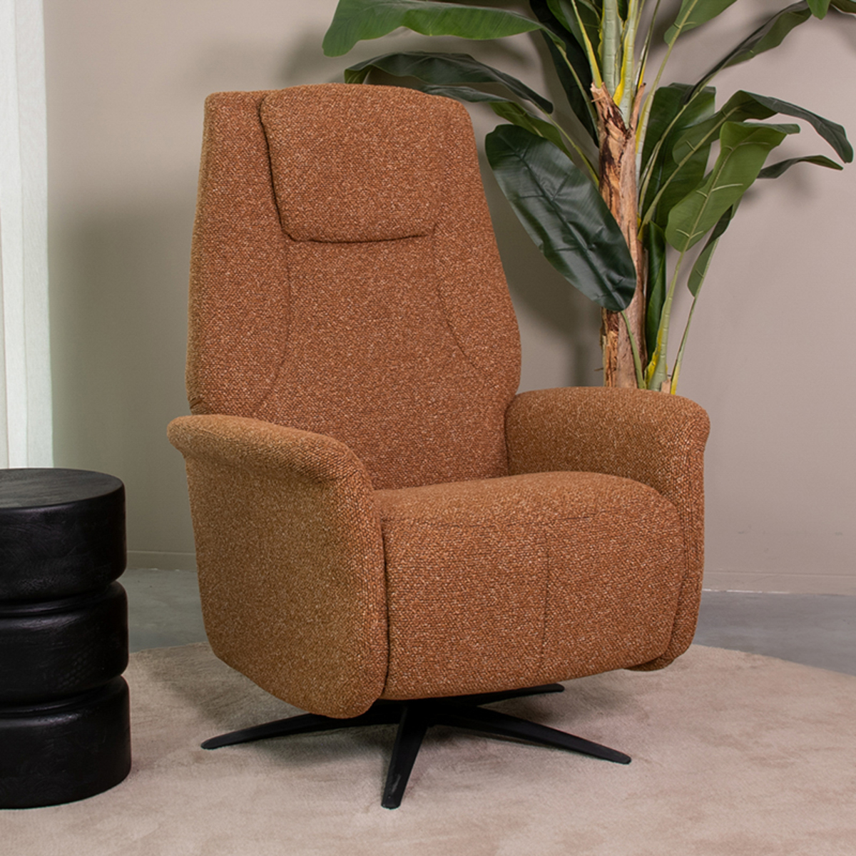 LABEL51 Fauteuil Stockholm - Coral - Boucle - One Size