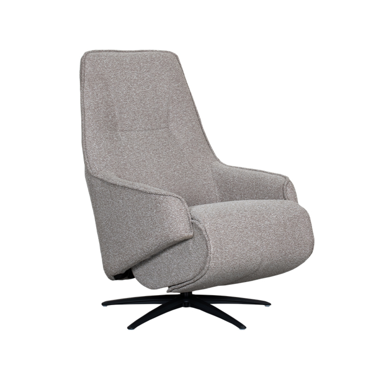 LABEL51 Fauteuil Odense - Truffel grijs - Boucle - One Size