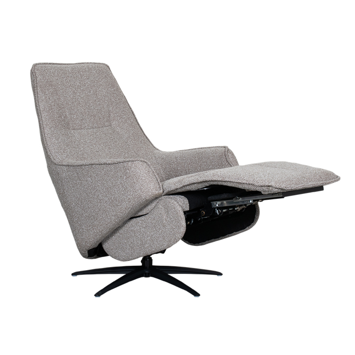 LABEL51 Fauteuil Odense - Truffel grijs - Boucle - One Size