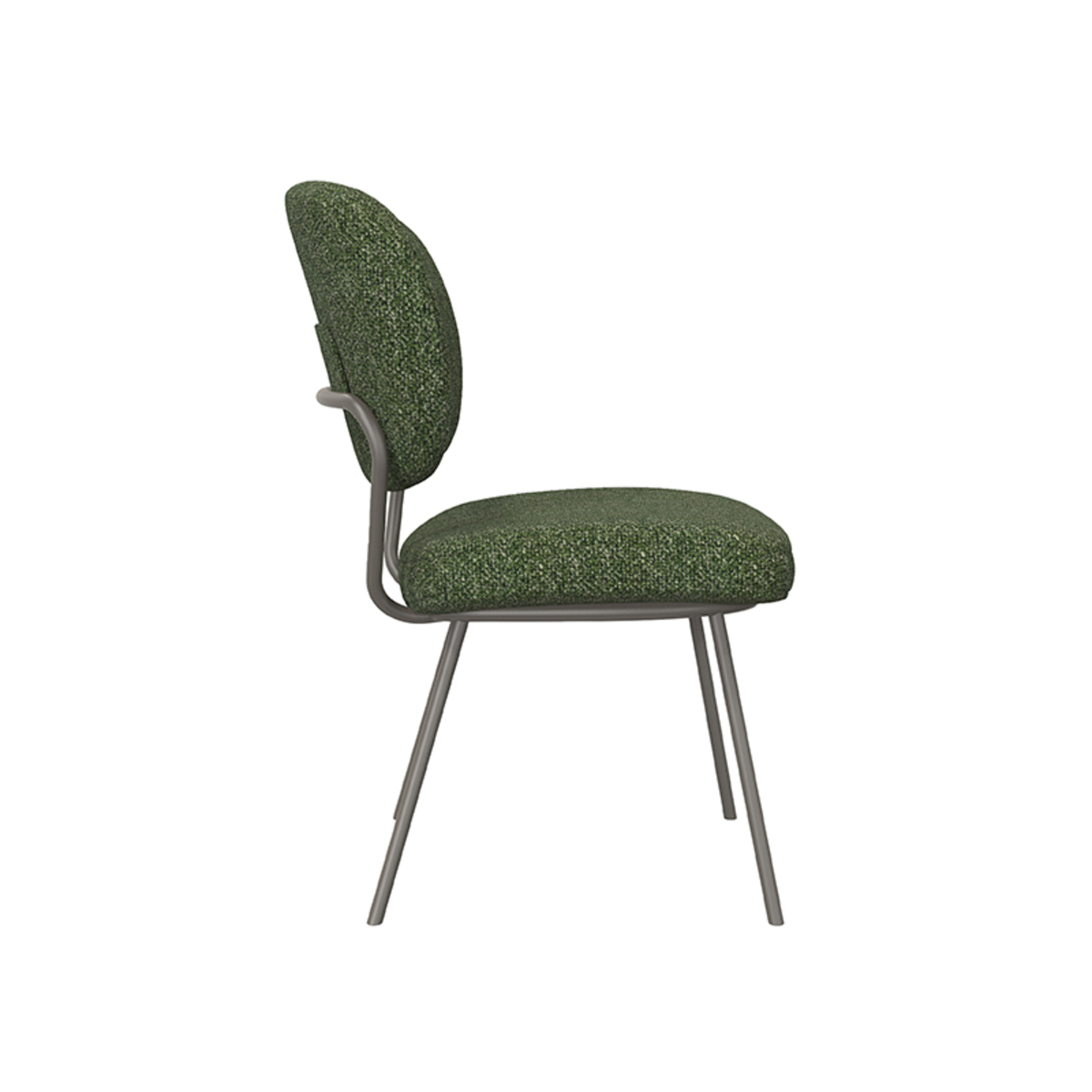 LABEL51 Eetkamerstoel Singapore - Forest - Boucle - Forest Frame