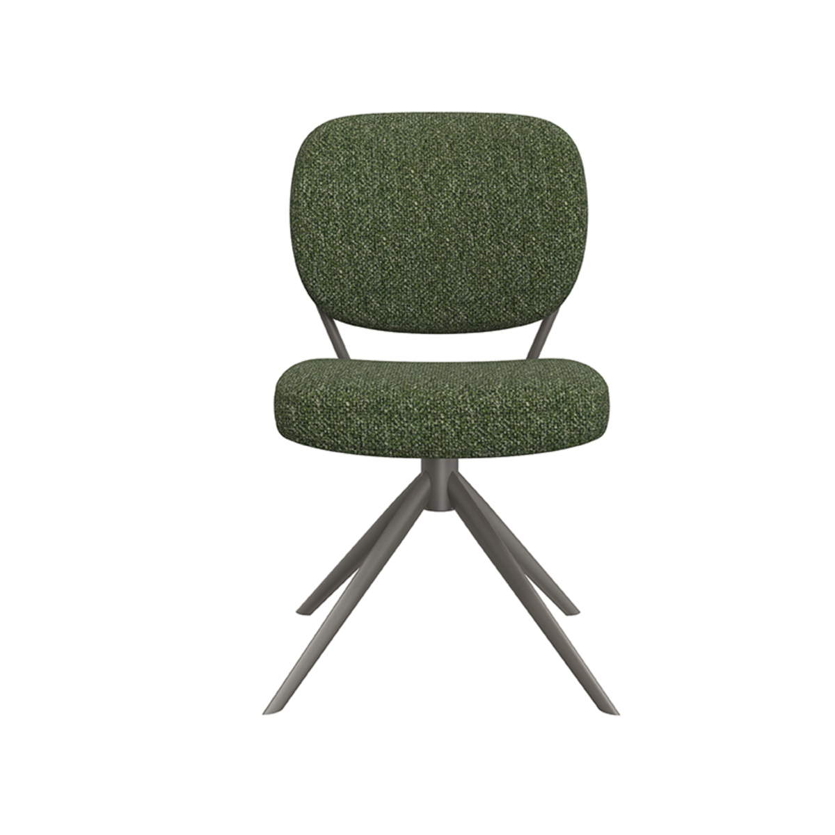 LABEL51 Eetkamerstoel Geneva - Forest - Boucle - Forest Frame