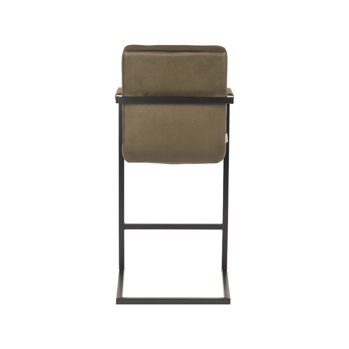LABEL51 Barkruk Denmark - Army green - Microfiber - Zithoogte 67