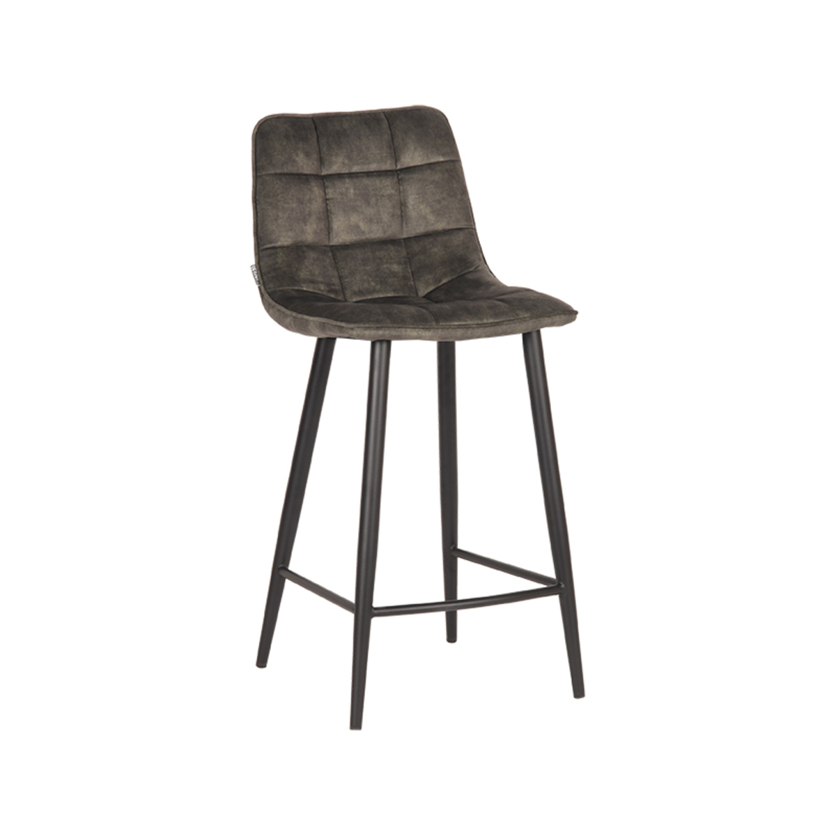LABEL51 Barkruk Jelt - Hunter - Velours - Zithoogte 66