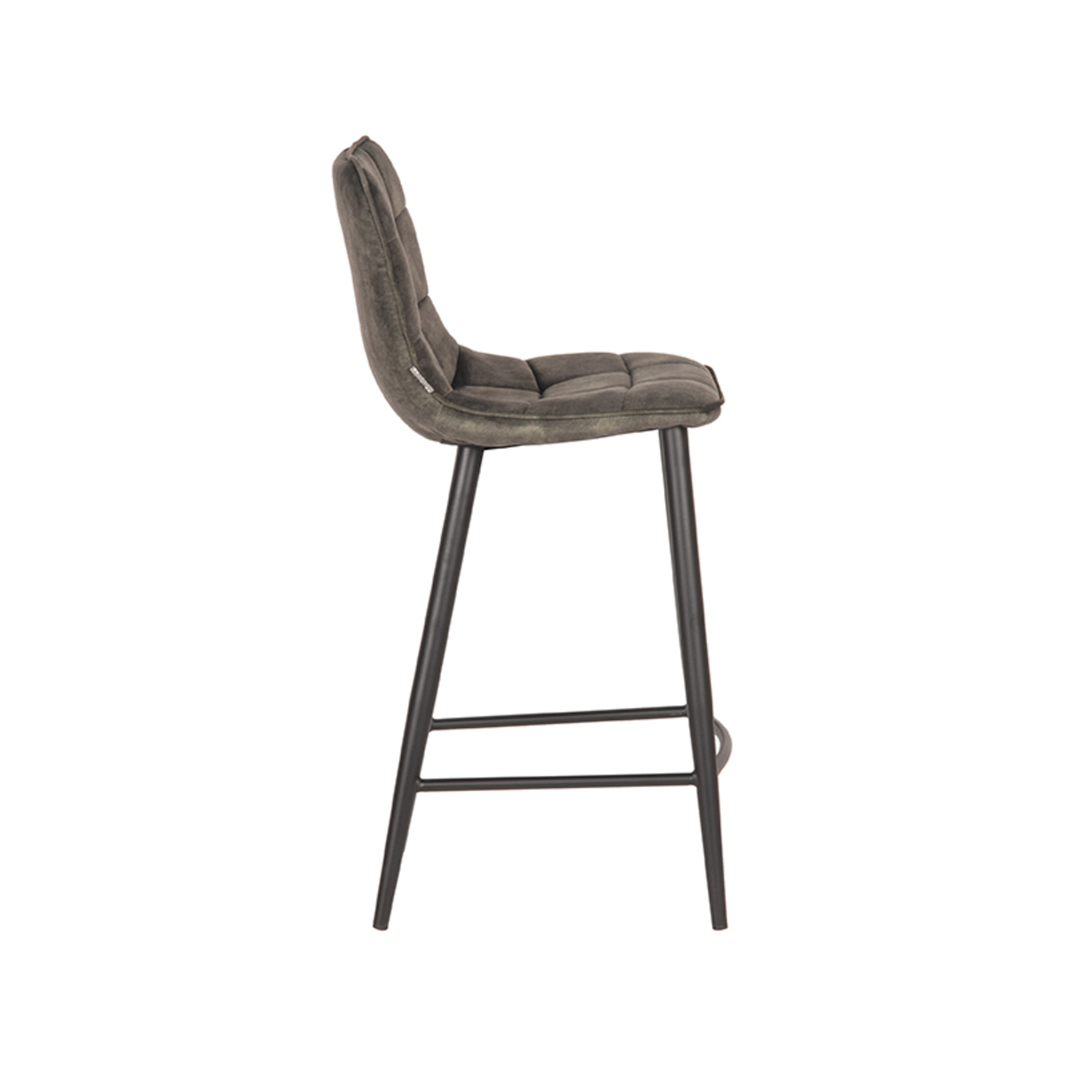 LABEL51 Barkruk Jelt - Hunter - Velours - Zithoogte 66