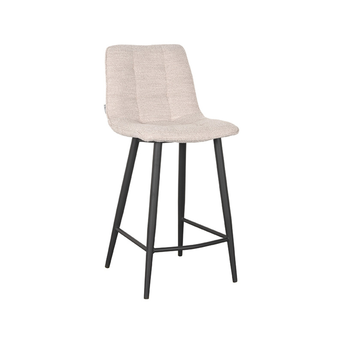 LABEL51 Barkruk Jelt - Naturel - Boucle - Zithoogte 66