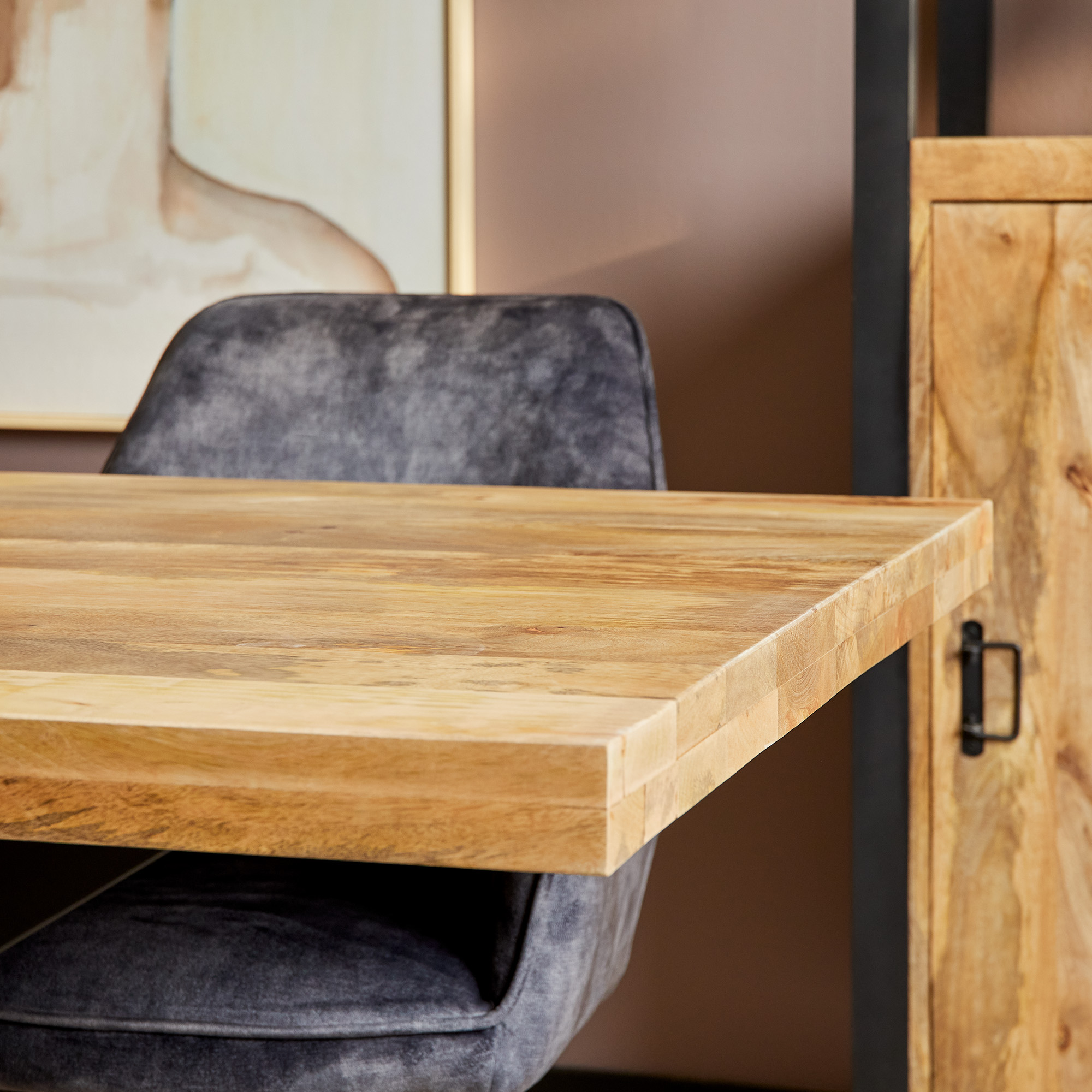 Eettafel Denver | 160 cm | Rechthoek | Matrixpoot