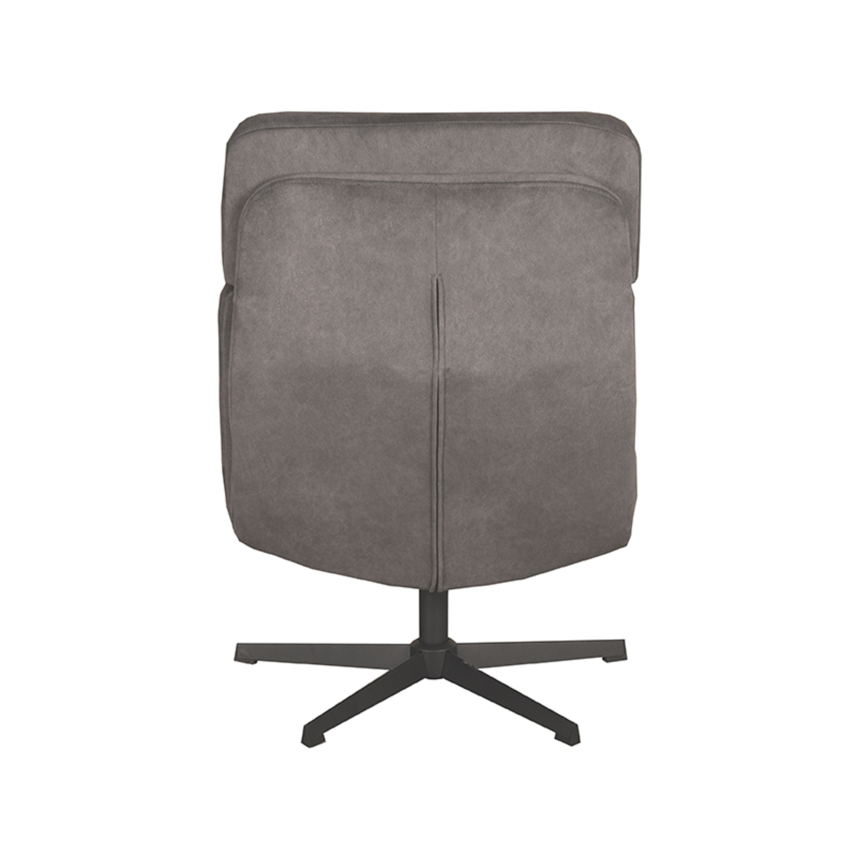 LABEL51 Fauteuil Alvar - Antraciet - Cosmo - Excl. Hocker