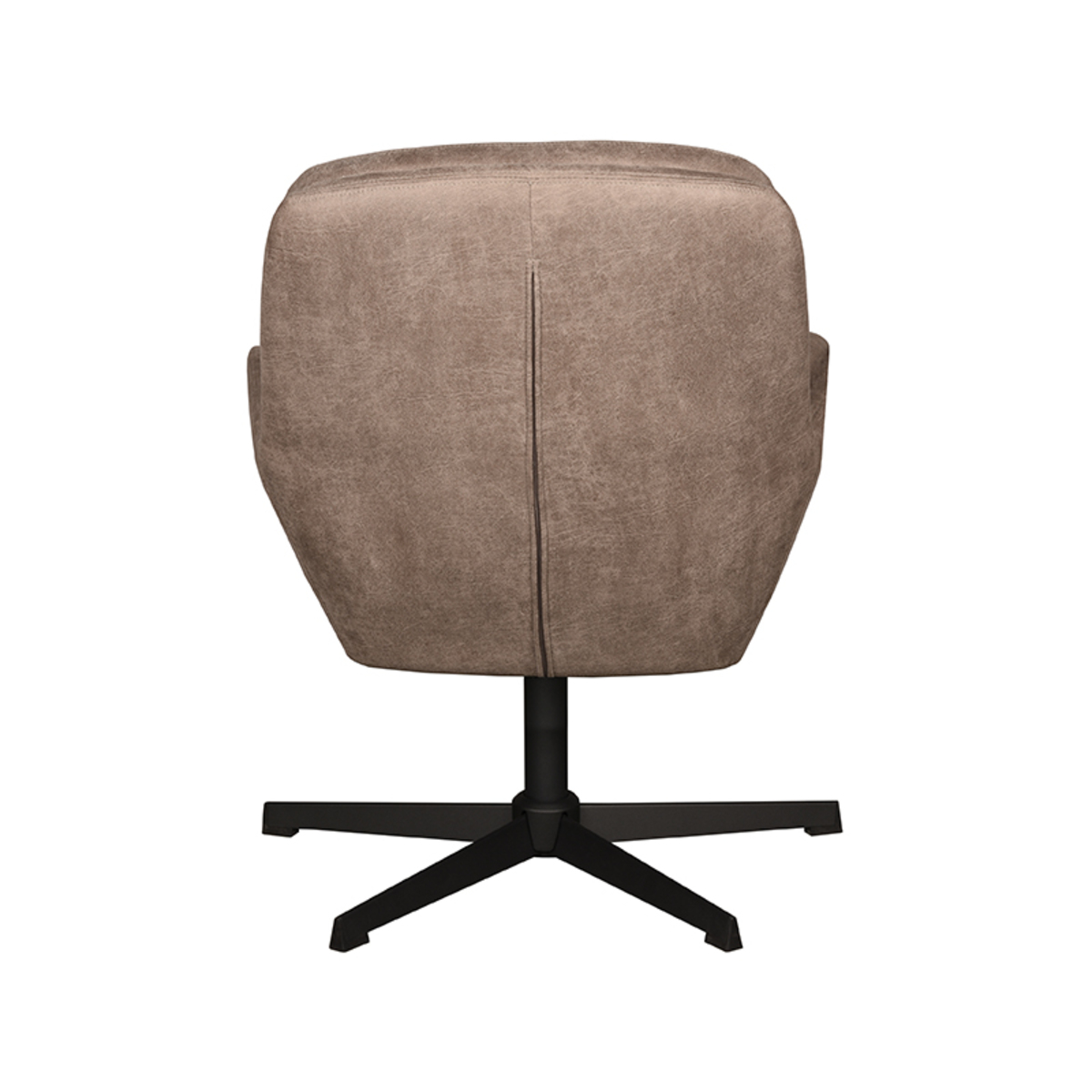 LABEL51 Fauteuil Moss - Taupe - Micro Suede - One Size