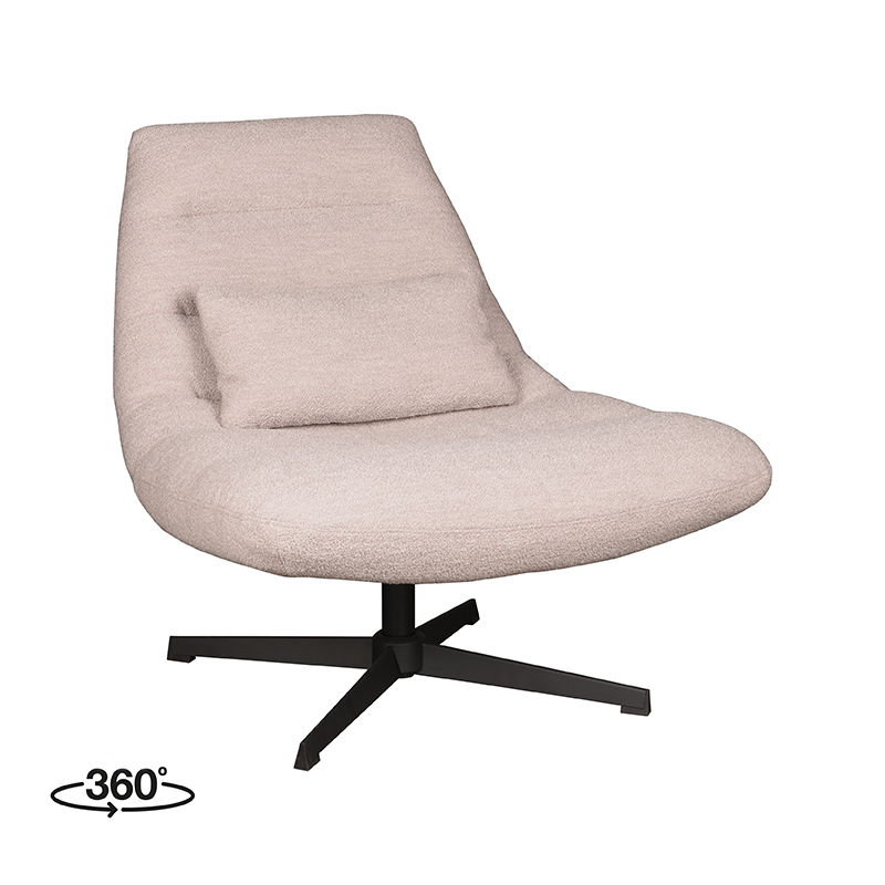 LABEL51 Fauteuil Nox - Naturel - Boucle - One Size