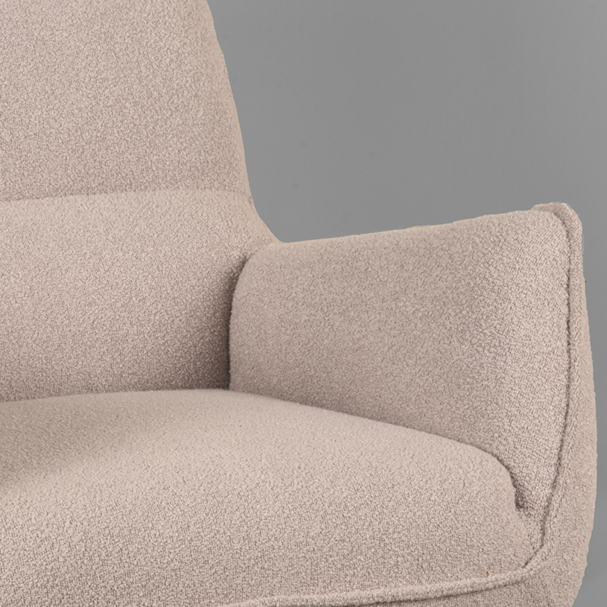 LABEL51 Fauteuil Rodia - Naturel - Boucle - One Size