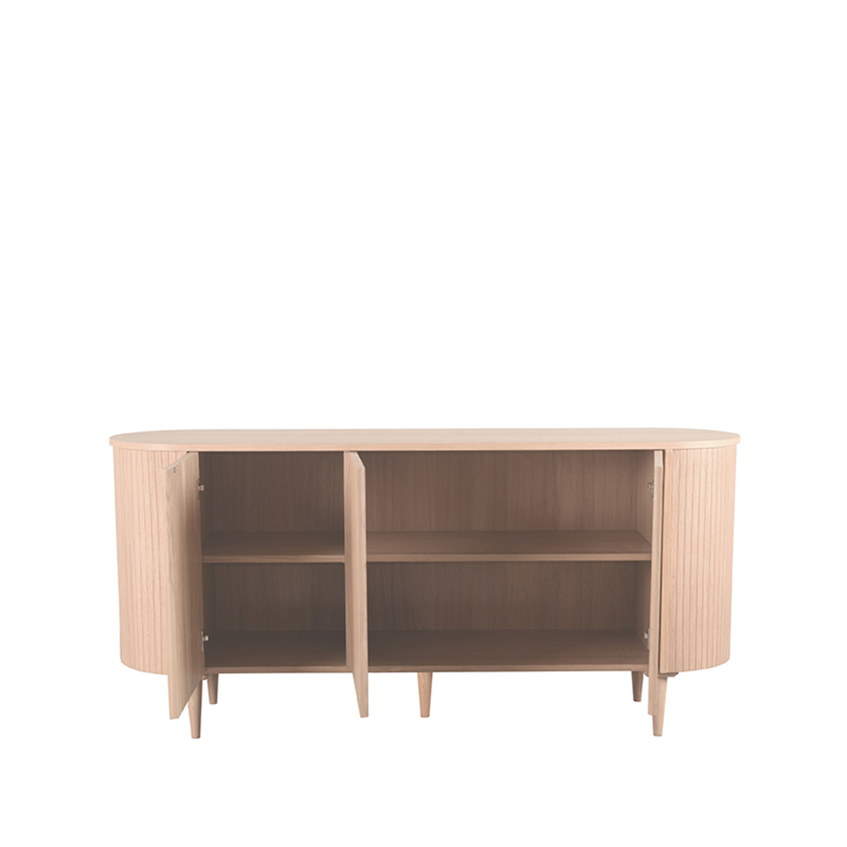 LABEL51 Dressoir Oliva - Naturel - Eiken - Dressoir 180 cm