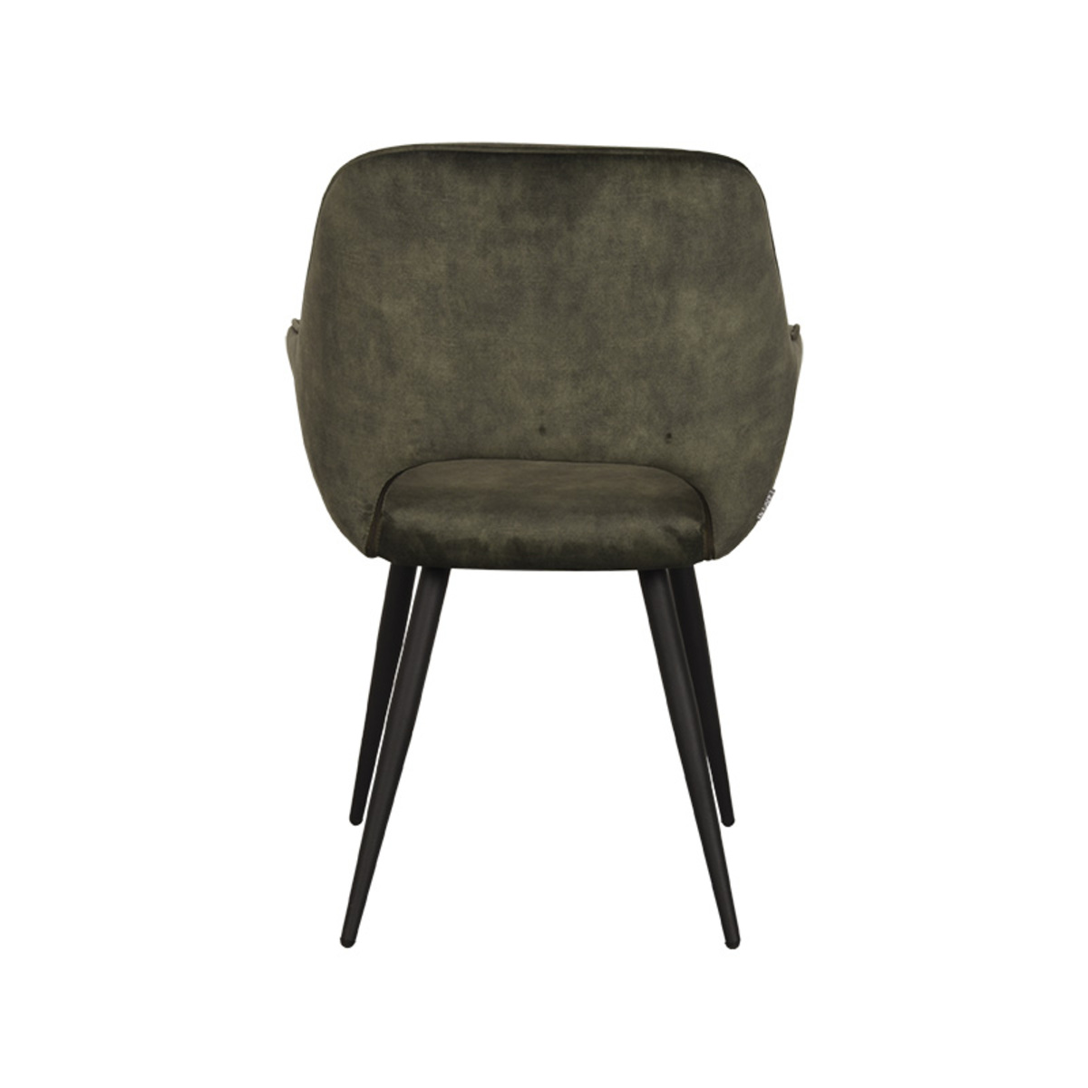 LABEL51 Eetkamerstoel Fer - Hunter - Velours - Black Frame
