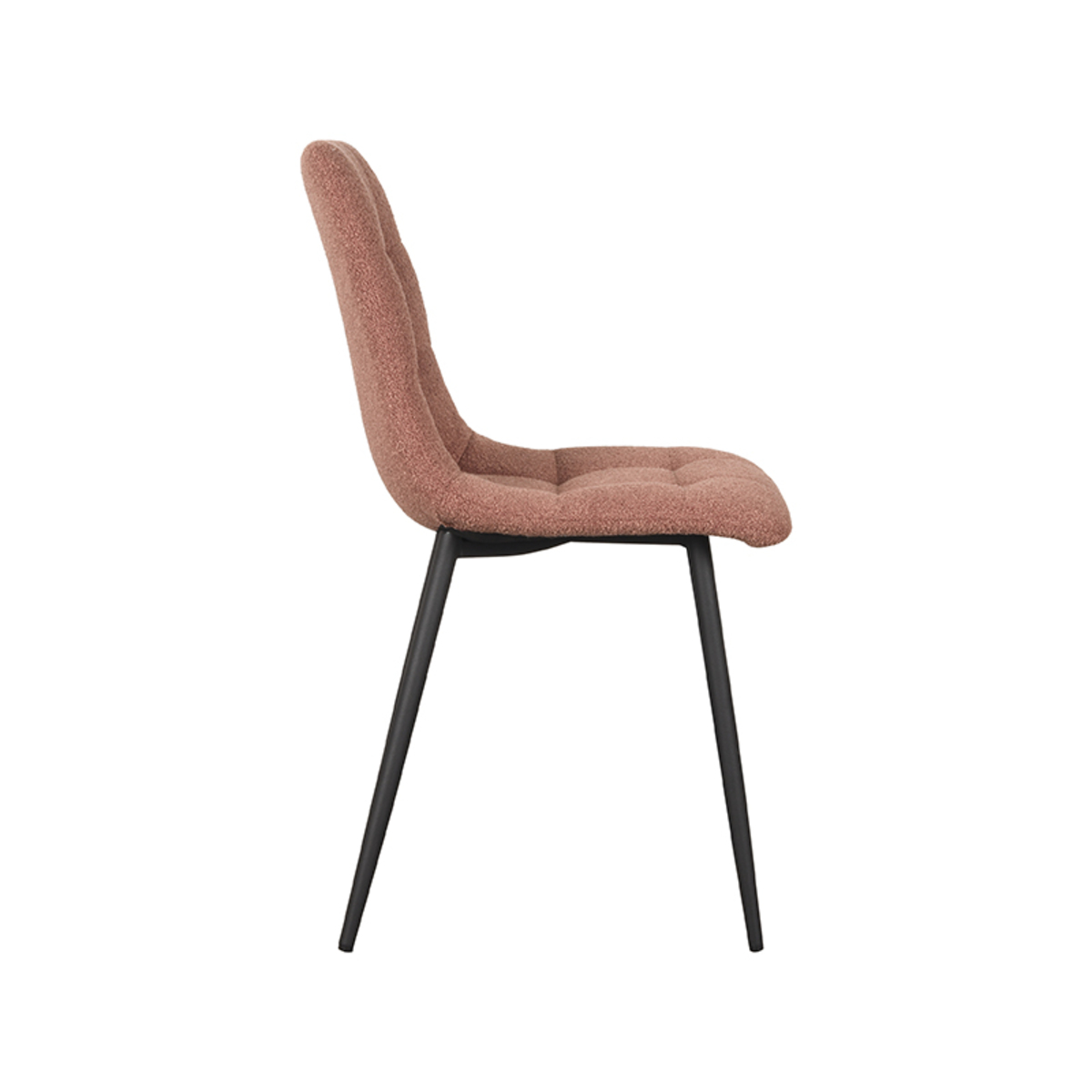 LABEL51 Eetkamerstoel Juul - Terra - Boucle - Black Frame