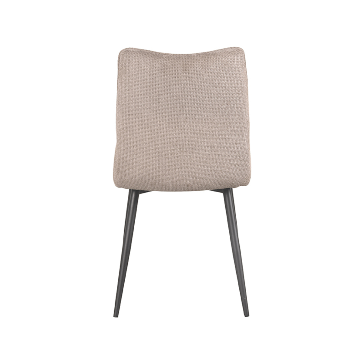 LABEL51 Eetkamerstoel Riv - Clay - Stof - Black Frame