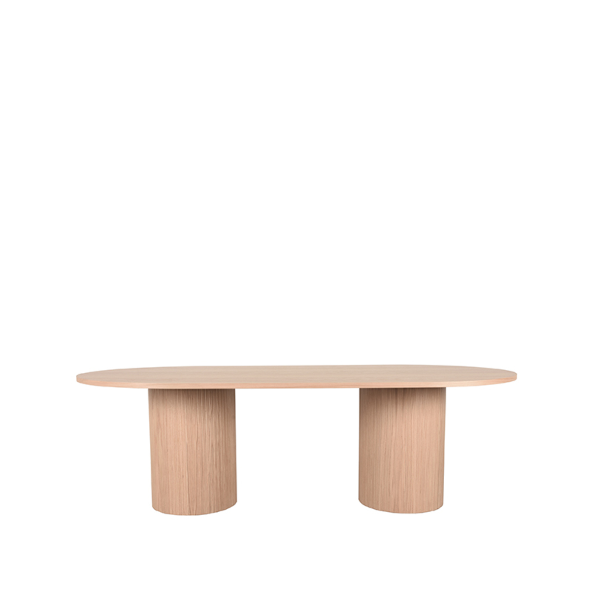 LABEL51 Eetkamertafel Oliva - Naturel - Eiken - 240x120 cm