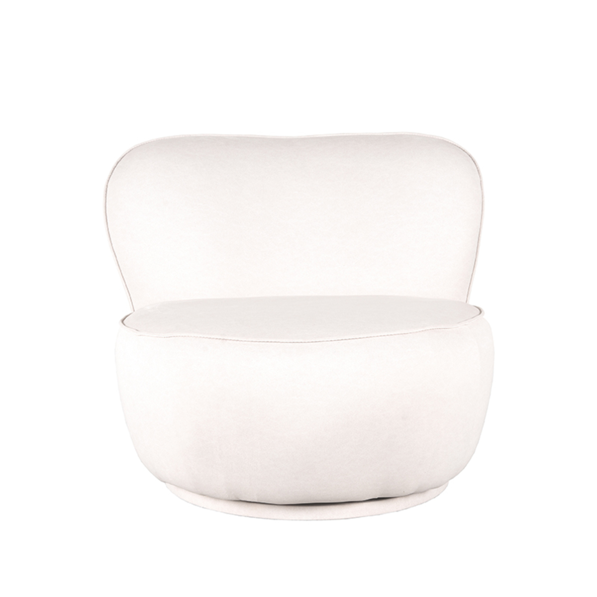 LABEL51 Fauteuil Bunny - Crème - Microfiber - One Size