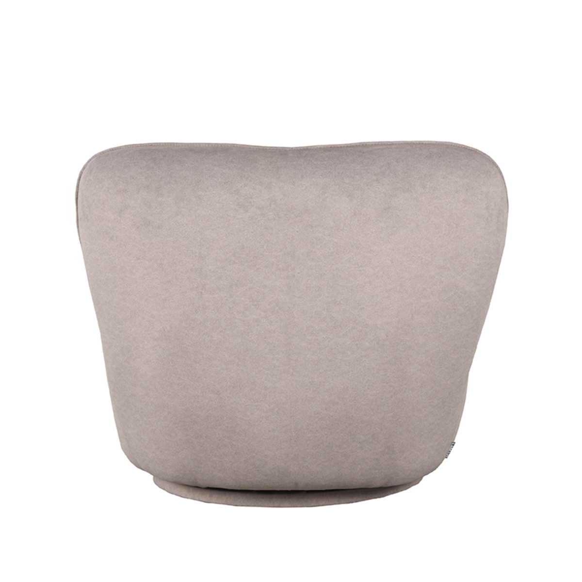 LABEL51 Fauteuil Bunny - Taupe - Microfiber - One Size